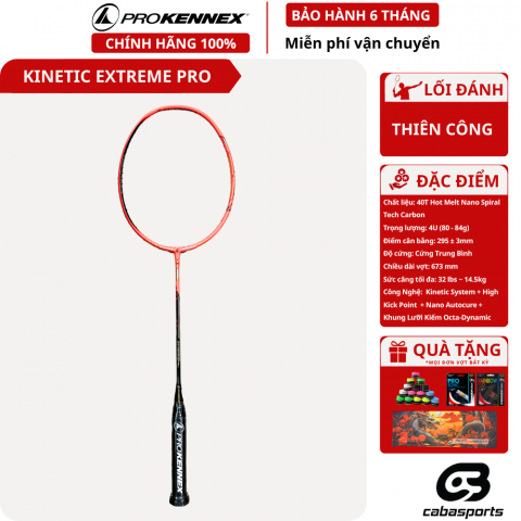 Vợt Cầu Lông ProKennex Kinetic Extreme Pro 4U Chính Hãng