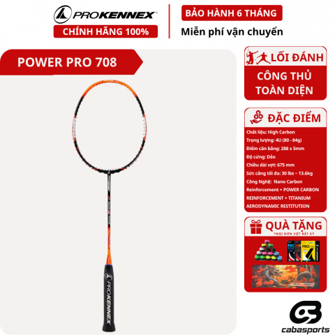 Vợt Cầu Lông ProKennex Power Pro 708 Chính Hãng