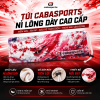 Túi vải đựng vợt cầu lông Cabasports thun lạnh dây rút co giãn 4 chiều