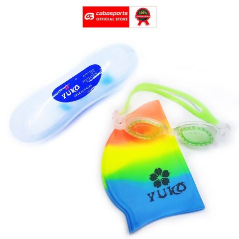 kính bơi và mũ bơi của hãng yuko
