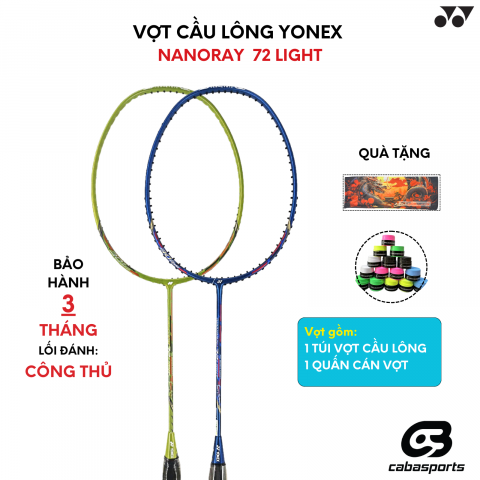 Vợt cầu lông Yonex Nanoray 72 Light Chính Hãng Siêu Bền