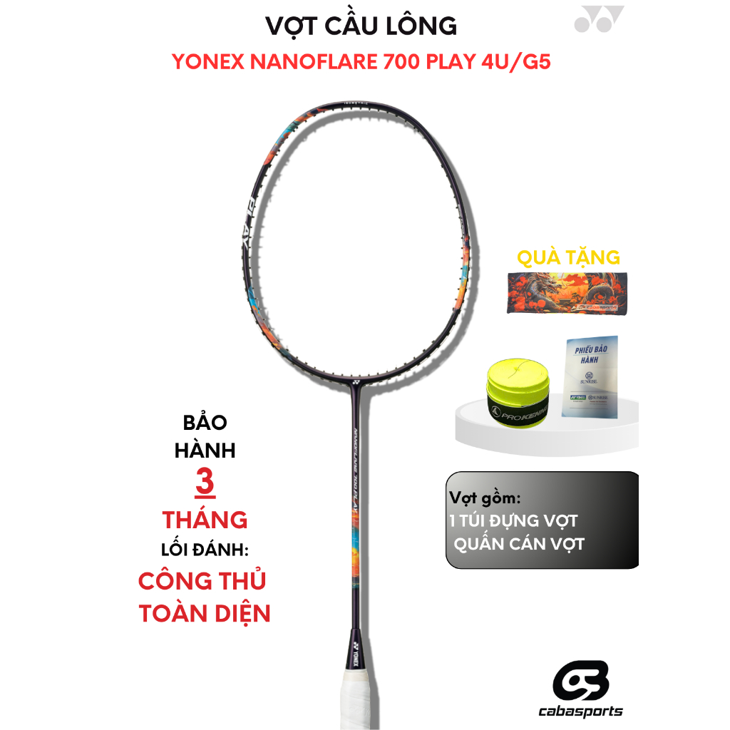 Vợt Cầu Lông Yonex Nanoflare 700 Play chính hãng 18 Nanoflare 700Play Purple
