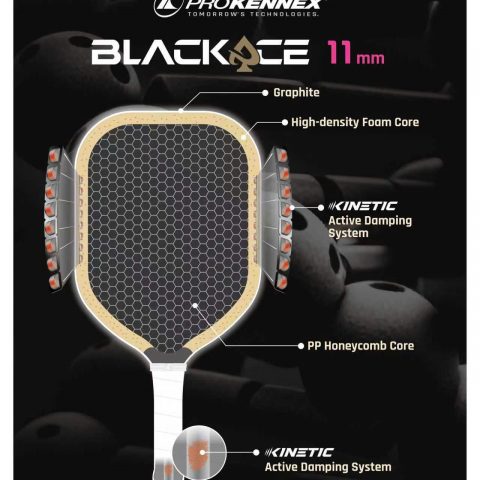 cau tao vot pickleball black ace