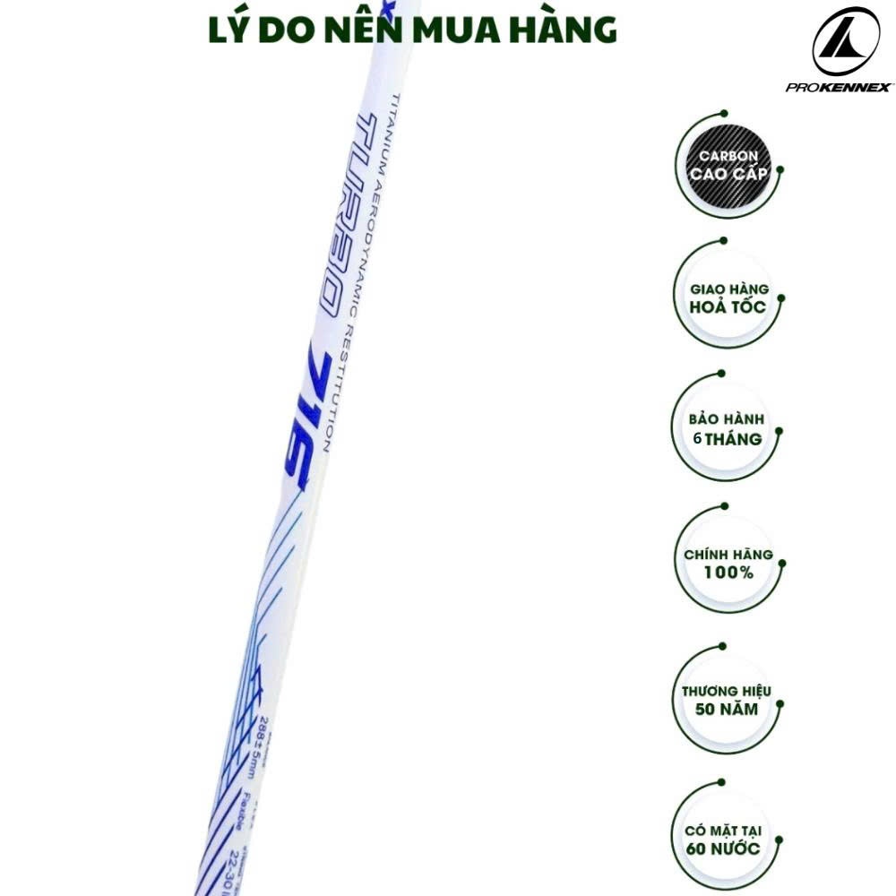 Vợt cầu lông Prokennex Turbo 716 tặng túi đựng và quấn cán vợt chính hãng 10 vn 11134207 81ztc mol1f759p98hd2