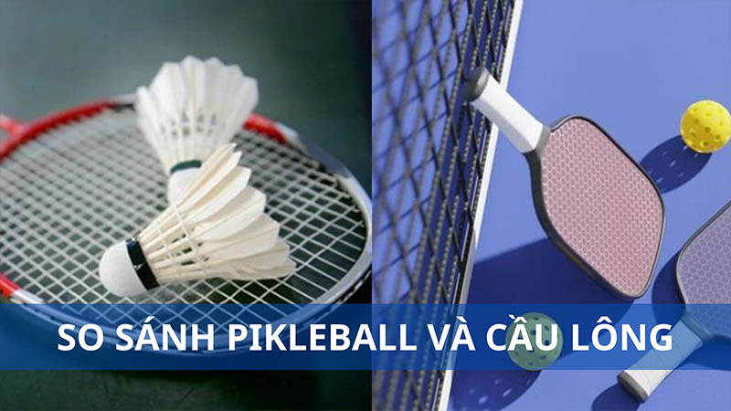 So Sánh Pickleball Và Cầu Lông: Môn Nào Phù Hợp Với Bạn?