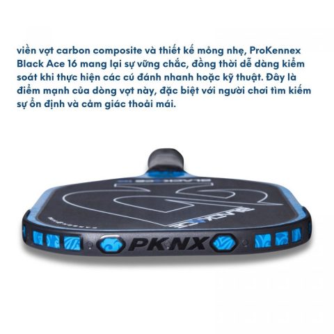 pickleball black ace 16