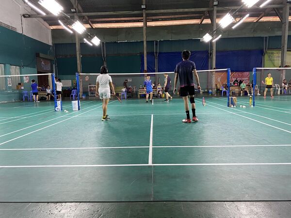 san cau long vysport mat san