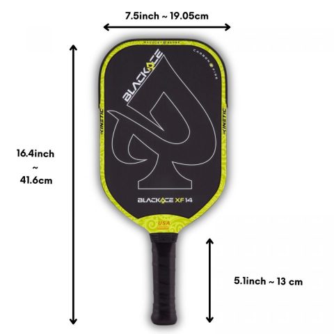 thong so ky thuat Pickleball Black Ace XF 14