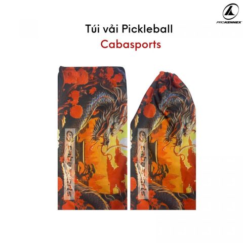 Túi vải đựng vợt Pickleball Cabasports thun lạnh dây rút co giãn 4 chiều