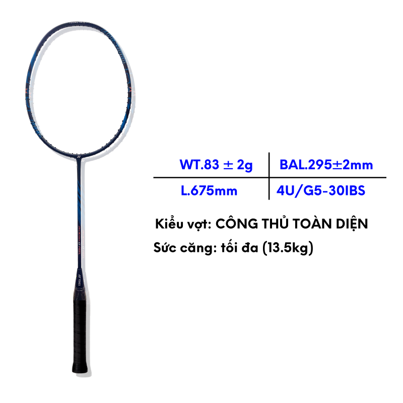 thong so vot cau long yonex Arcsaber 0 Feel