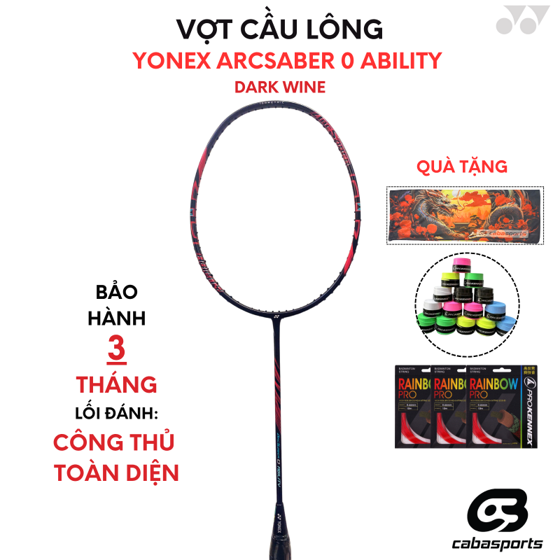 vot cau long yonex Arcsaber 0 Ability chinh hang