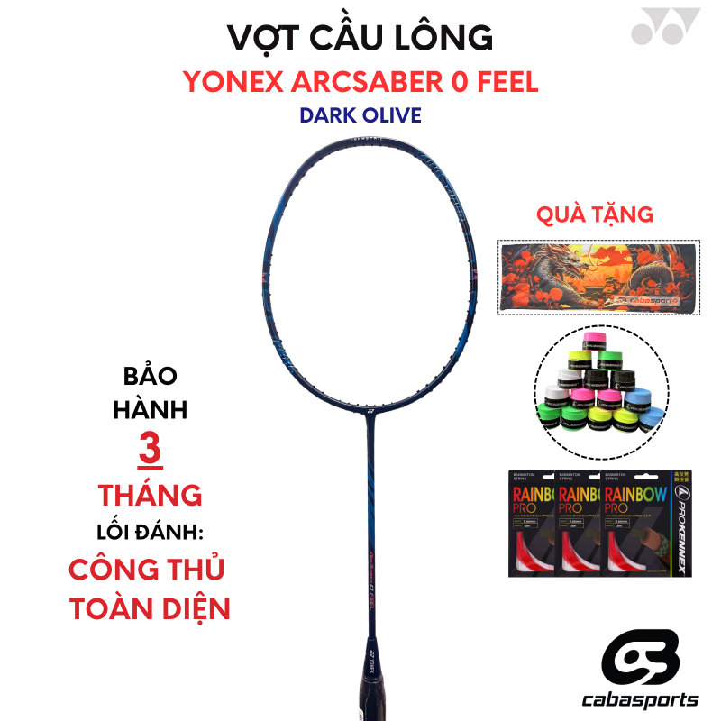 vot cau long yonex Arcsaber 0 Feel 2