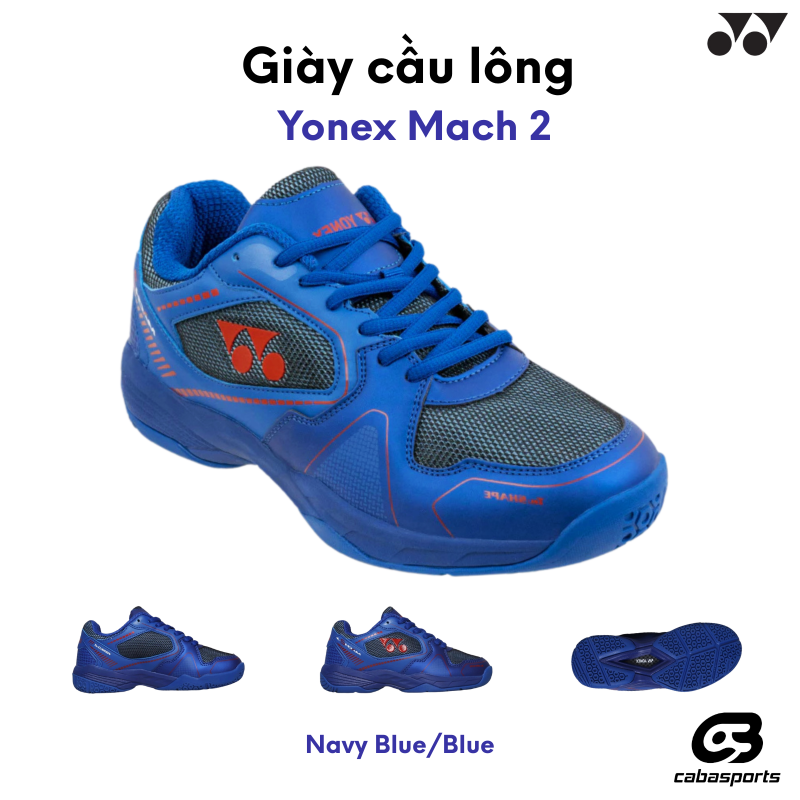 GIAY CAU LONG YONEX MACH 2 NAVY BLUE