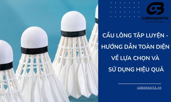 Cầu lông tập luyện – Hướng dẫn toàn diện về lựa chọn và sử dụng hiệu quả
