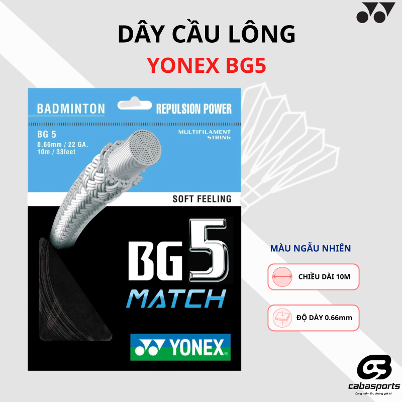 day cau long yonex bg5