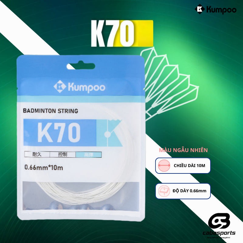 day dan vot cau long kumpoo k70