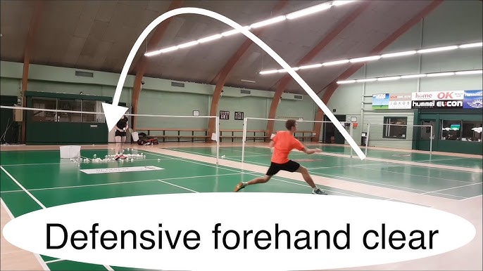 defensive clear footwork