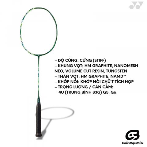 thong so ky thuat vot cau long yonex astrox 100 tour va