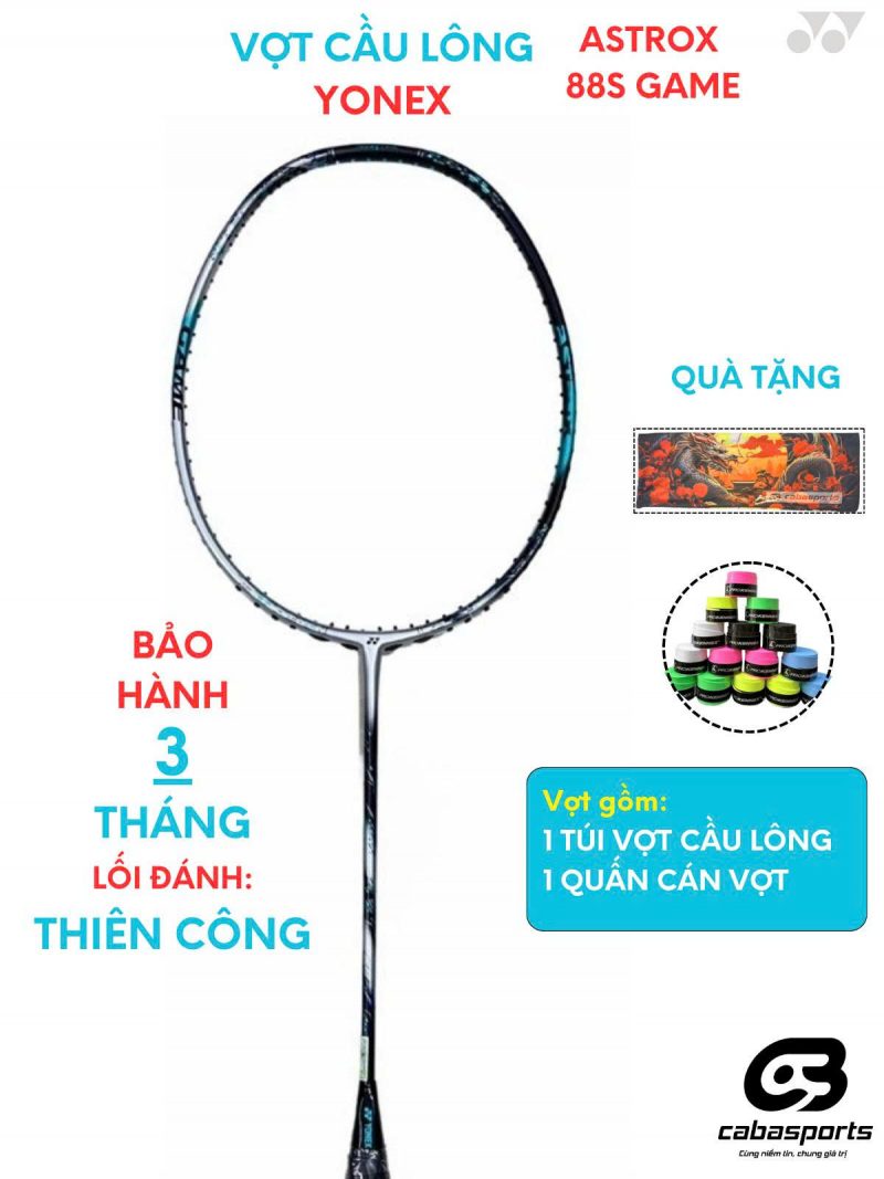 vot cau long yonex 88s game chinh hang 1
