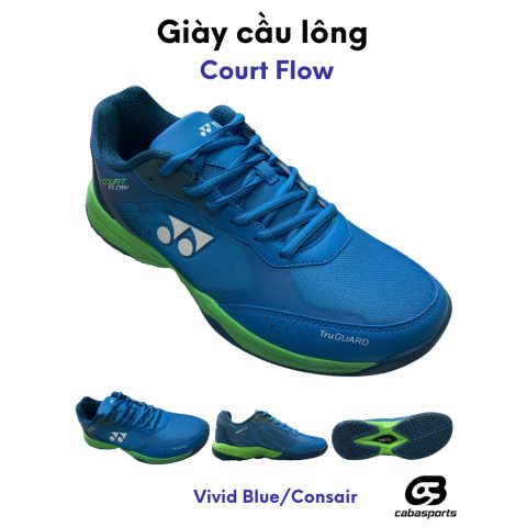 Giày cầu lông Yonex Court Flow chính hãng chất lượng giá tốt 7 GIAY YONEX COURT BLUE