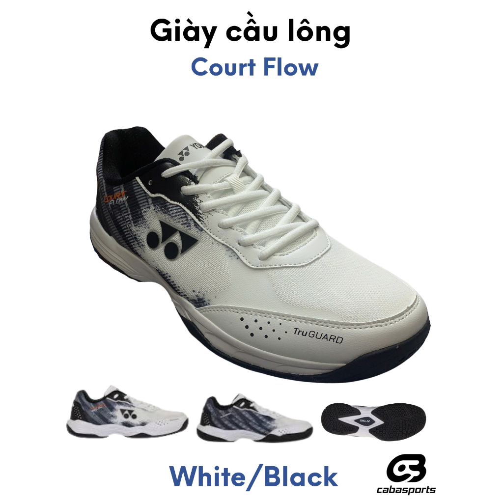 Giày cầu lông Yonex Court Flow chính hãng chất lượng giá tốt 5 GIAY YONEX COURT FLOW WHITE