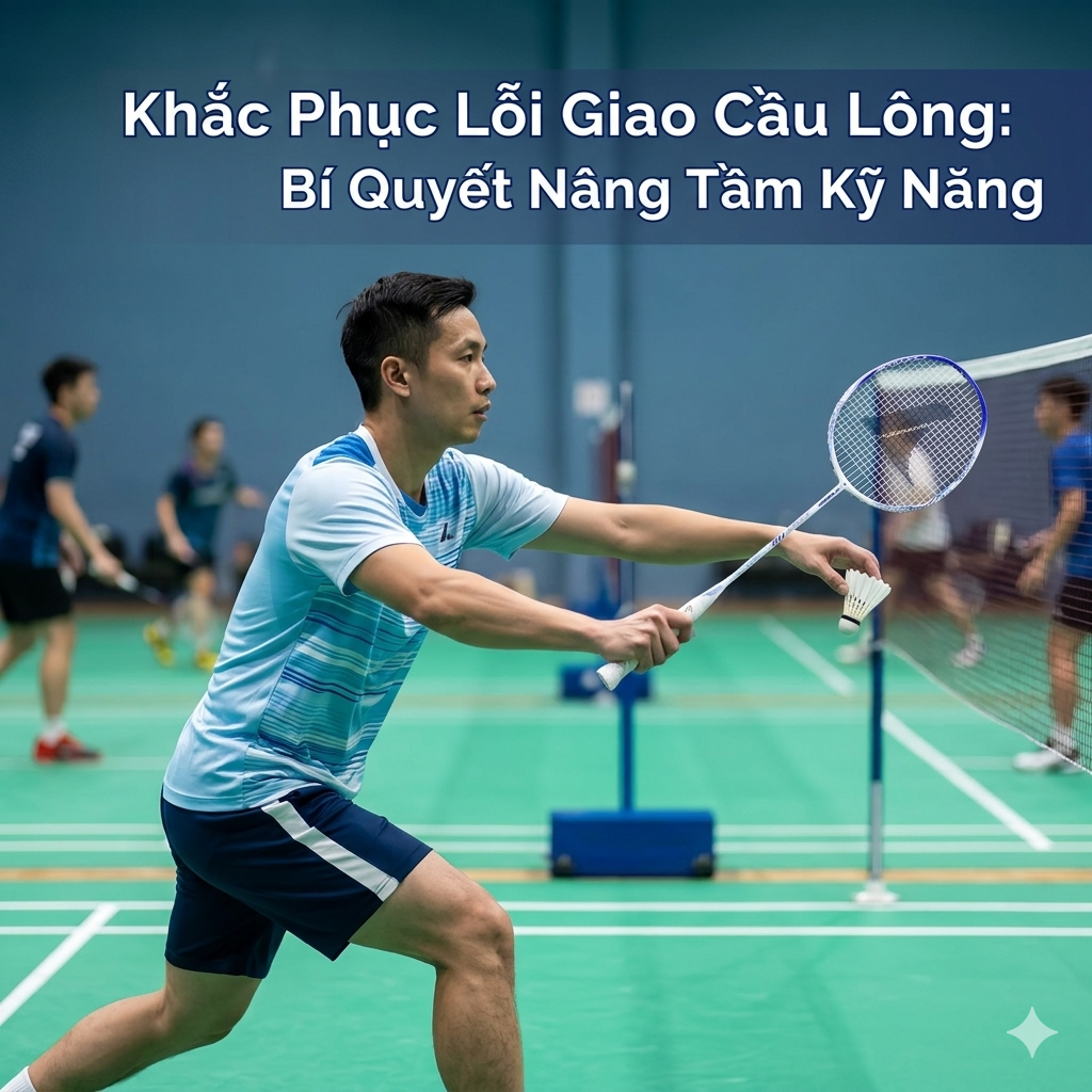 Khắc Phục Lỗi Giao Cầu Lông: Bí Quyết Nâng Tầm Kỹ Năng & Tránh Mất Điểm Dễ Dàng