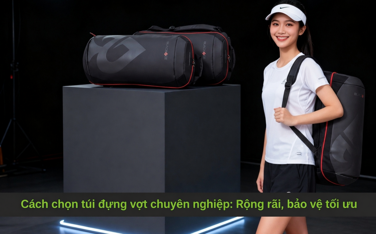Cách chọn túi đựng vợt chuyên nghiệp: Rộng rãi, bảo vệ tối ưu 1 Cách chọn túi đựng vợt chuyên nghiệp: Rộng rãi, bảo vệ tối ưu