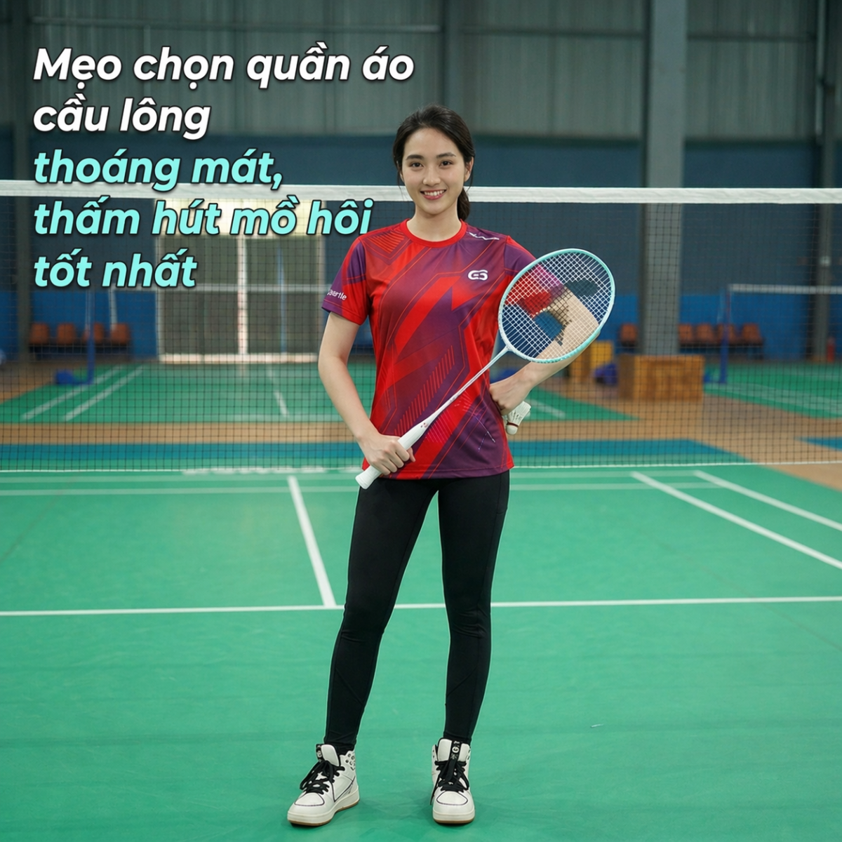 meo chon quan ao cau long thoang mat