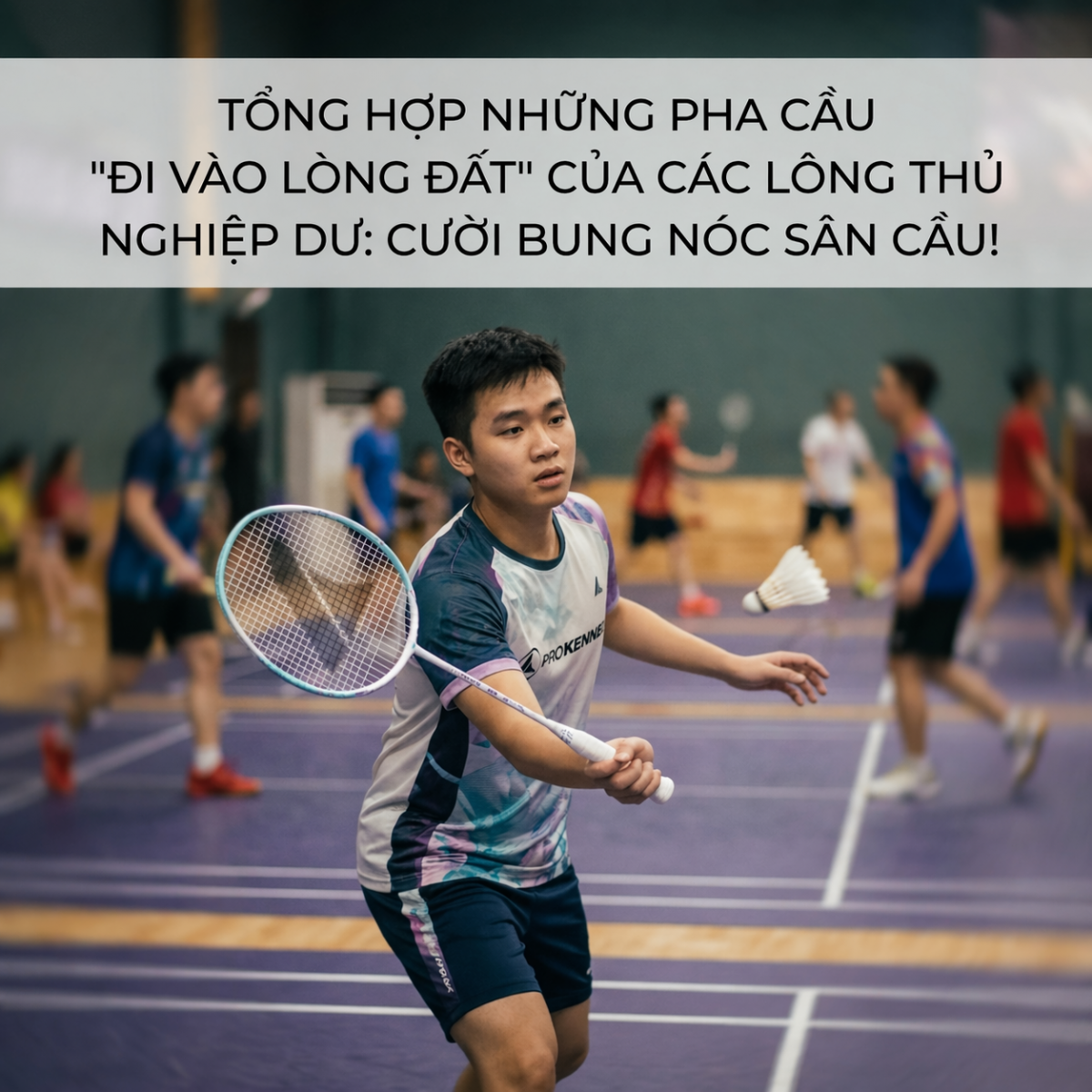 Tổng hợp những pha cầu “đi vào lòng đất” của các lông thủ nghiệp dư