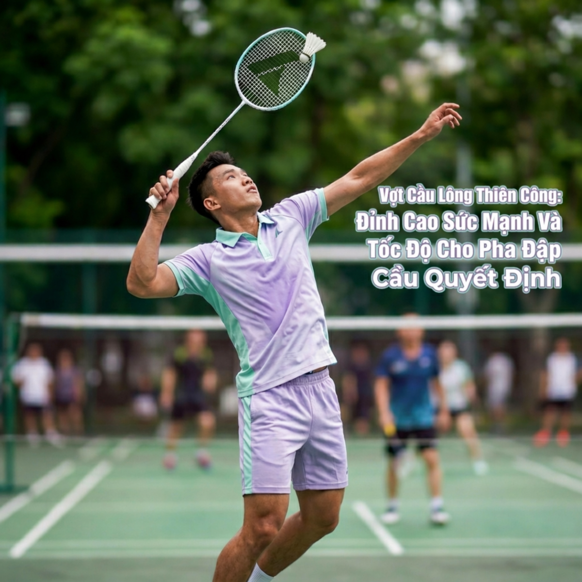 Vợt Cầu Lông Thiên Công: Đỉnh Cao Sức Mạnh Và Tốc Độ Cho Pha Đập Cầu Quyết Định