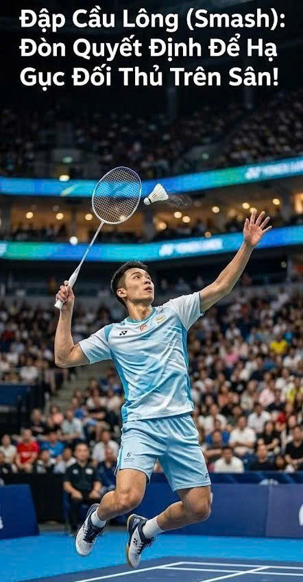 Đập Cầu Lông (Smash): Đòn Quyết Định Để Hạ Gục Đối Thủ Trên Sân!