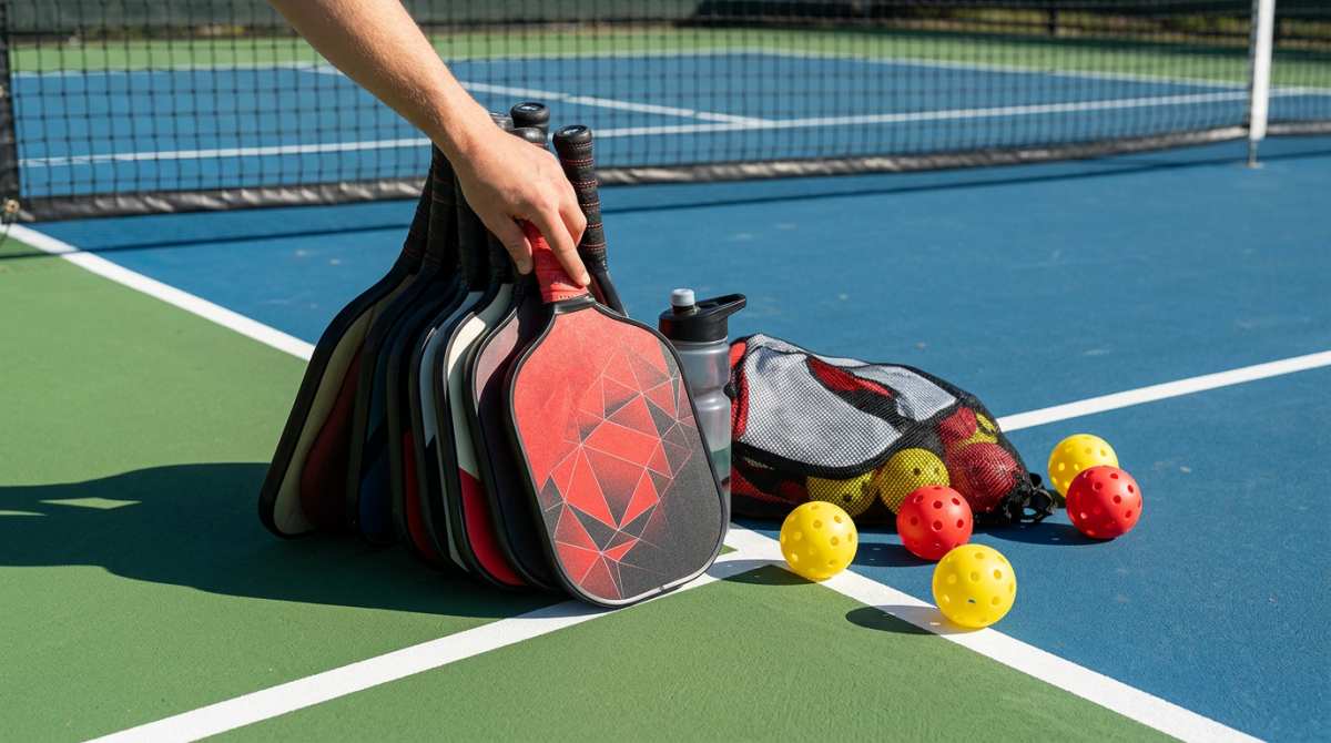 Checklist Đồ Mang Đi Sân Pickleball 2026: Đủ Đồ Chơi Tốt Nhất 1 checklist đồ mang đi sân pickleball - Làm thế nào để chọn vợt và bóng pickleball phù hợp nhất với lối chơi của bạn?