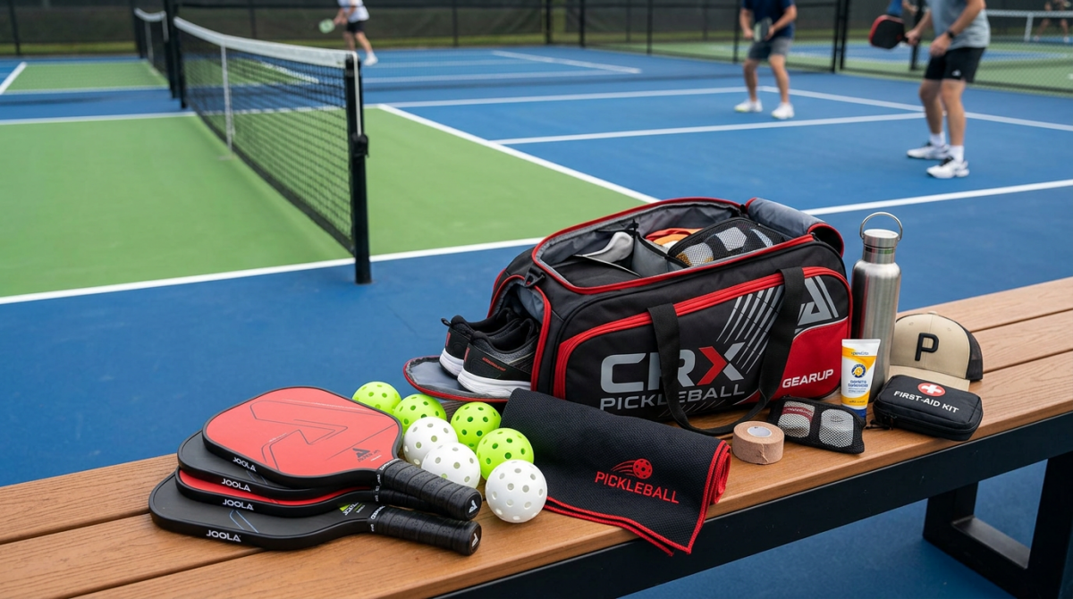 Checklist Đồ Mang Đi Sân Pickleball 2026: Đủ Đồ Chơi Tốt Nhất 2 checklist đồ mang đi sân pickleball - Những phụ kiện nào nên có trong checklist đồ mang đi sân pickleball của bạn để tối