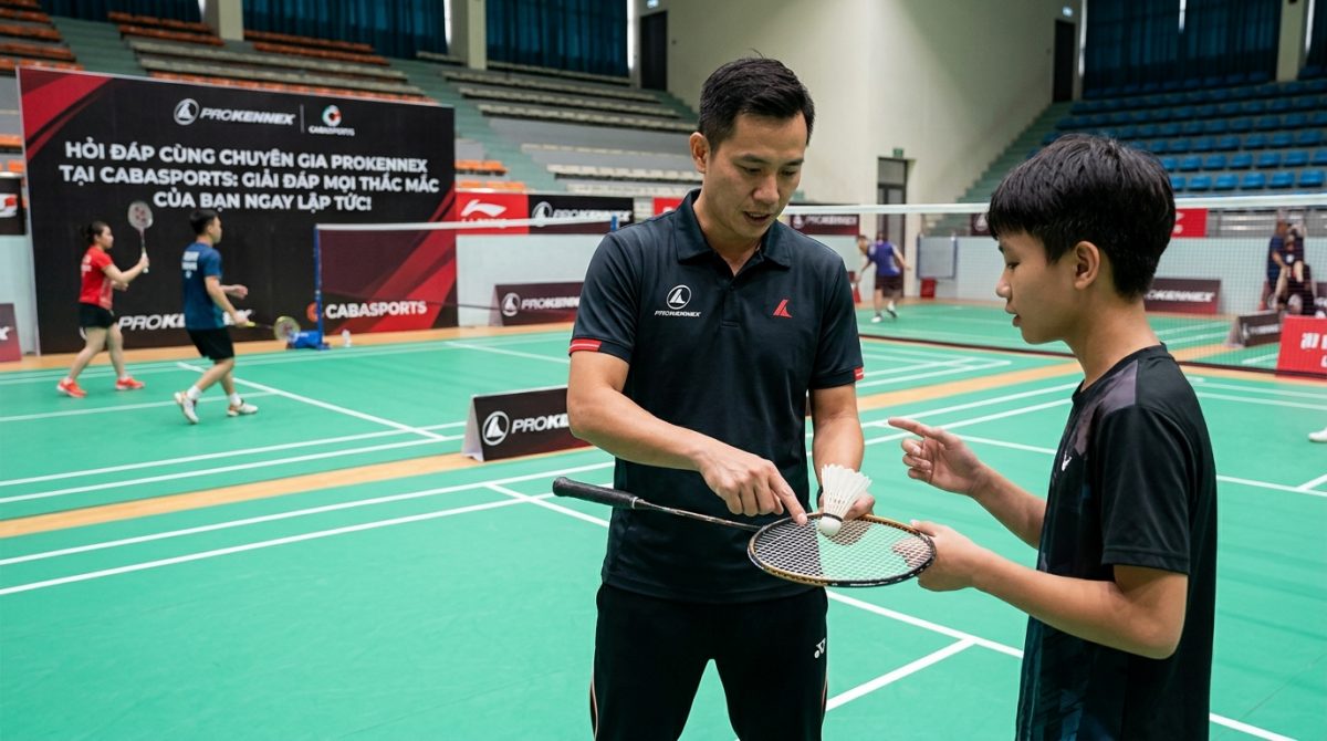 Hỏi đ&aacute;p c&ugrave;ng chuy&ecirc;n gia ProKennex tại CabaSports: Giải đ&aacute;p mọi thắc mắc của bạn ngay lập tức! - Hỏi đ&aacute;p c&ugrave;ng chuy&ecirc;n gia 