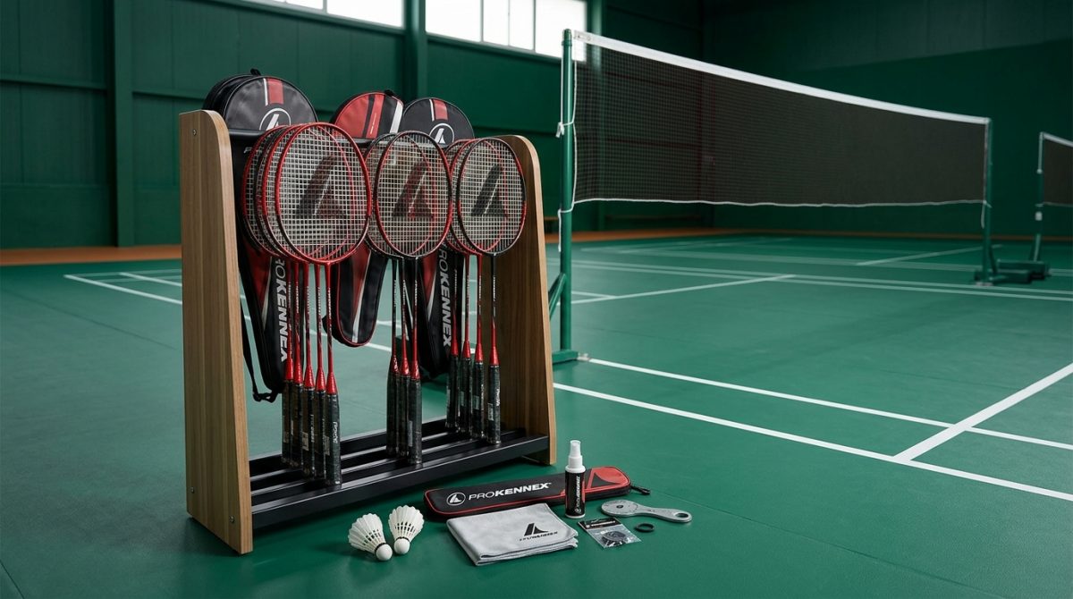 Sắp xếp lại tủ vợt ProKennex của CabaSports: Một "gia t&agrave;i" đ&aacute;ng mơ ước của mọi t&iacute;n đồ! - L&agrave;m sao để bảo quản vợt ProKenn