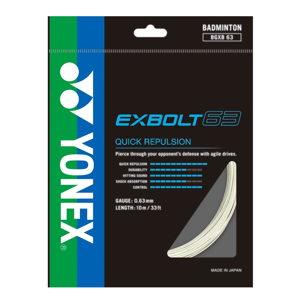 Exbolt 63: Đánh Giá Chi Tiết Dây Cầu Lông Yonex Mới Nhất 2026