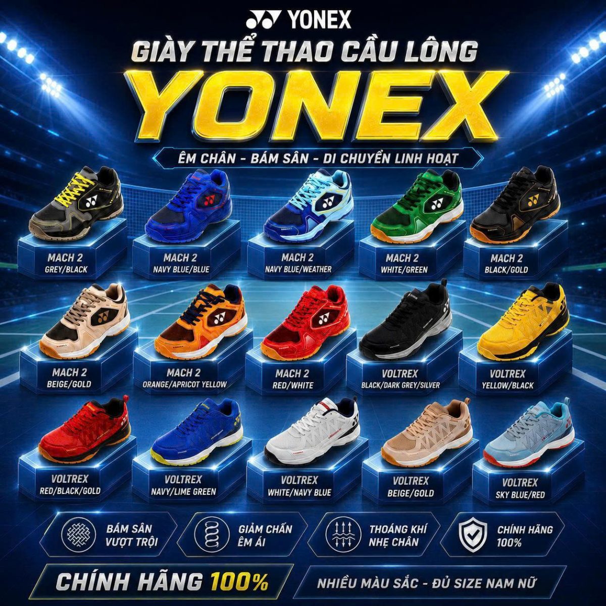 GIÀY CẦU LÔNG
