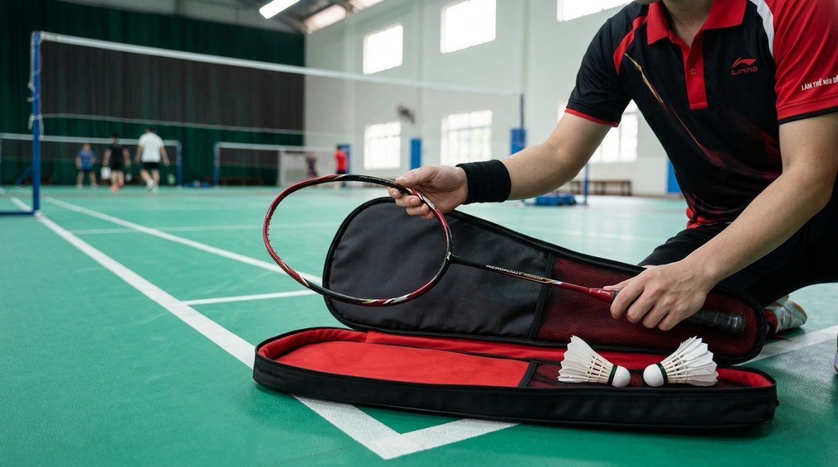 [Sản phẩm] Vợt cầu l&ocirc;ng Lining Aeronaut 4000B - L&agrave;m thế n&agrave;o để bảo quản Vợt cầu l&ocirc;ng Lining Aeronaut 4000B lu&ocirc;n bền đẹp?