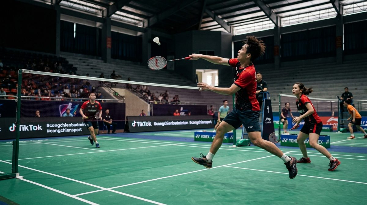 [Video] Bỏ tiền đu Trend #congchienbadminton #congchiensport …