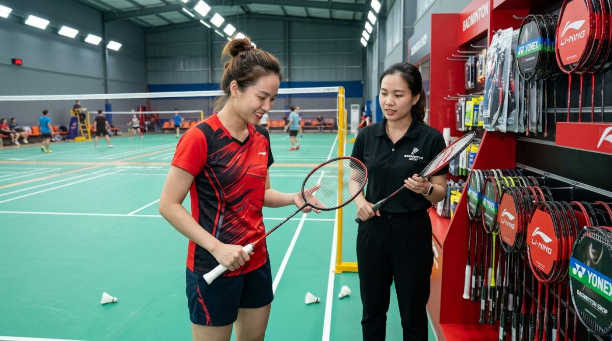 [Video] Chọn Vợt Cầu L&ocirc;ng Ph&ugrave; Hợp Cho Nữ - Nữ giới n&ecirc;n t&igrave;m kiếm lời khuy&ecirc;n v&agrave; thử vợt cầu l&ocirc;ng ở đ&acirc;u để c&oacute; lựa chọn tốt 