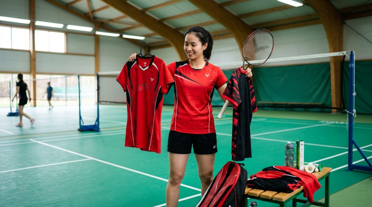 [Video] C&oacute; &aacute;o cầu l&ocirc;ng mới #caulong #sportsontiktok - L&agrave;m sao để chọn &aacute;o cầu l&ocirc;ng mới #caulong #sportsontiktok ph&ugrave; hợp v