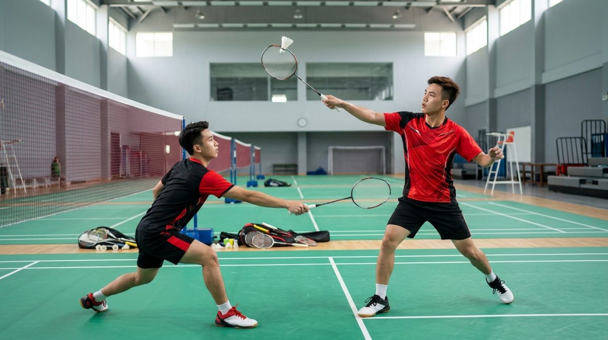 [Video] Khi tuổi trẻ t&agrave;i cao với c&ocirc;ng chiến badminton - TikTok - [Video] Khi tuổi trẻ t&agrave;i cao với c&ocirc;ng chiến badminton -