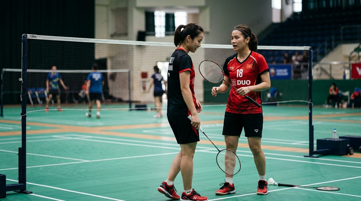 [Video] Tư Vấn T&igrave;nh Cảm Thể Thao: Chuy&ecirc;n Mục Badminton - TikTok - L&agrave;m sao để giải quyết m&acirc;u thuẫn khi chơi đ&ocirc;i cầu l&ocirc;ng 