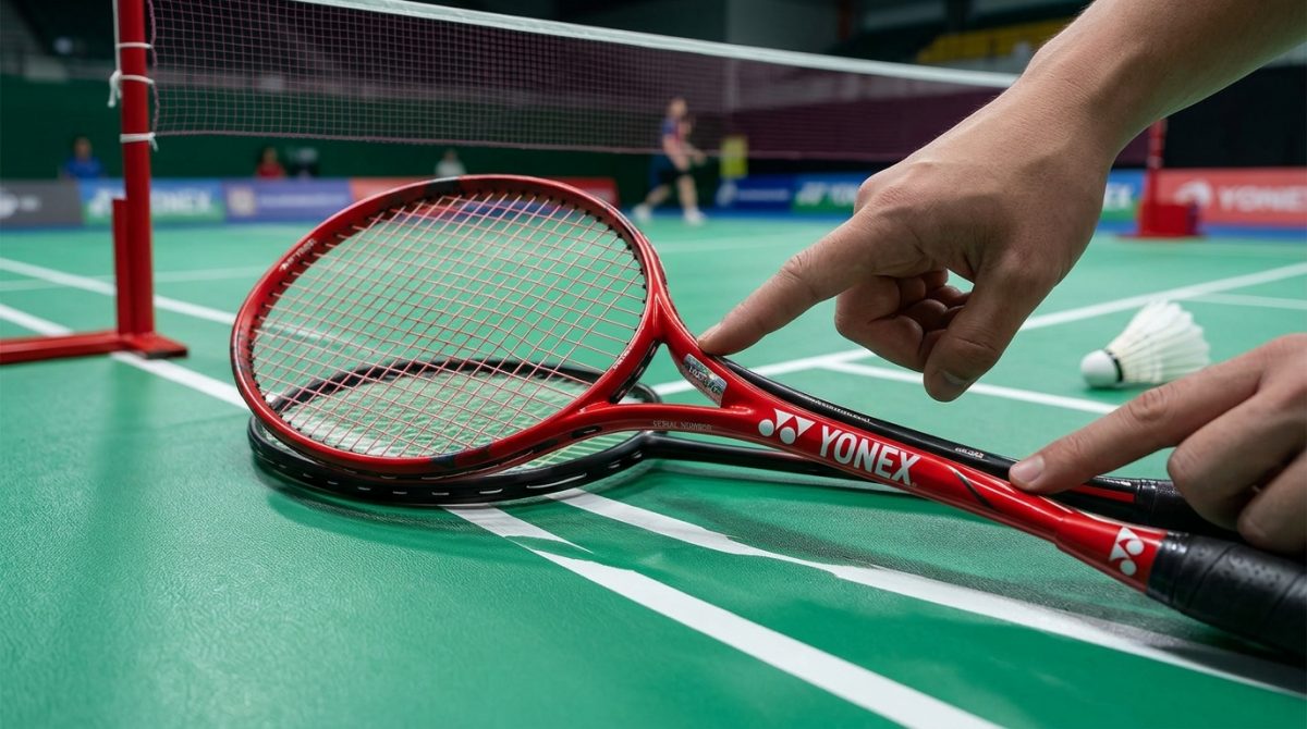 [Video] Ph&acirc;n biệt vợt cầu l&ocirc;ng Yonex thật v&agrave; giả - TikTok - Những chi tiết n&agrave;o tr&ecirc;n vợt Yonex cần kiểm tra kỹ để tr&aacute;nh h