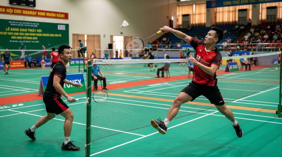 [Video] Quả n&agrave;y sếp Dũng biết tay #caulongchandat @Tiến Dũng Badminton - L&agrave;m thế n&agrave;o để người chơi cầu l&ocirc;ng c&oacute; thể cải t