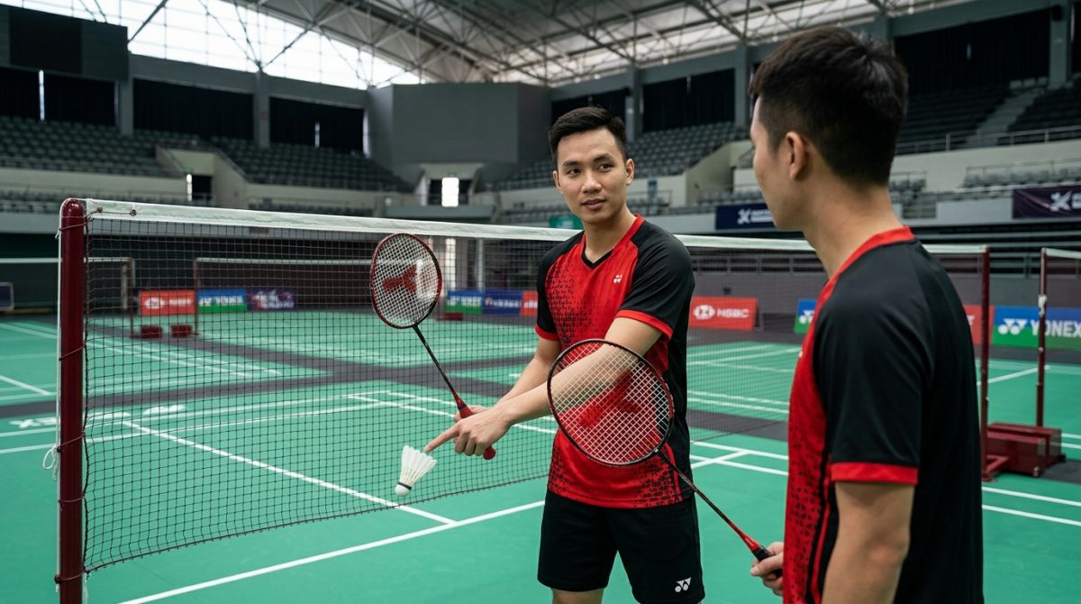 [Video] Tự nhi&ecirc;n nay đi đ&aacute;nh cầu l&ocirc;ng gặp chủ vựa cầu l&ocirc;ng Quyền Trần, rủ ... - L&agrave;m sao để chọn mua vợt cầu l&ocirc;ng ch&iacute;nh h